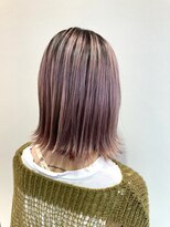 ヘアーアンドメイク アンジュ 中野店(Hair&Make ange) シャドールーツ×エモピンク