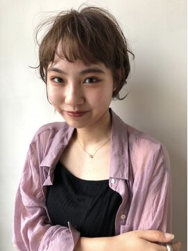 キープへアデザイン(keep hair design) 【keep hair design土肥】シークレットハイライト×大人ショート