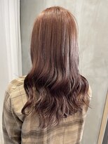 ベルベットヘア 千早店(Velvet hair) ピンクミルクティーベージュ　【福岡 聖容】
