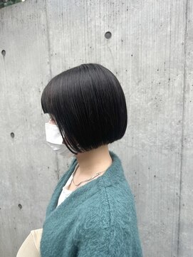 ガリカ 横浜(Gallica) 簡単スタイリング 重軽ボブ/切りっぱなしボブ