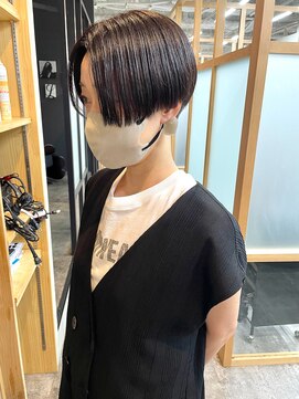 フレーム なんば店(FRAME) ●刈り上げタイトなハンサムショート