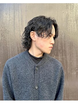 メンズ ラピス 横浜店(Men’sLapis) 波巻きセンターパート