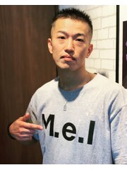 ☆Mel☆ボーズ☆フェード☆クロップスタイル☆刈り上げ☆