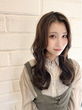 ルーブル(Louvre) ~Louvre~ふんわりミディアム/韓国風/小顔ヘア/ウェーブヘア