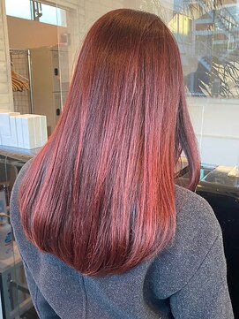 ディフィーノ 青山(DIFINO) 【DIFINO 青山】透明感カラー/ボルドー