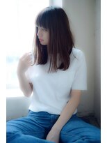 ラローレン(La LAUREN)&nbsp;LaLAUREN☆sapporo☆ヌーディーアッシュ☆ ミディ