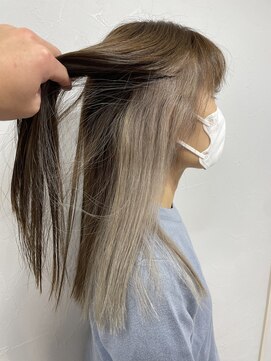 テーラヘアー 茂原店(TELA HAIR) ＊インナーカラー×グレージュ＊