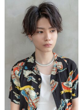 ハバナ 渋谷(HAVANA) 束感モテる/ツーブロック/センターパート/ニュアンスパーマ