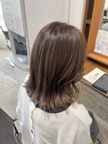 ネオリーブカップ 町田店(Neolive capu)&nbsp;外ハネボブ＊透明感カラー【町田/透明感カラー/ボブ】