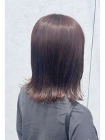 ヴィサージ(Visage)&nbsp;冬定番スタイル&カラー◎外ハネ×ココアブラウン×ボブ