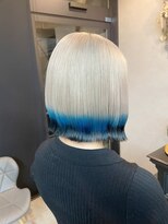 エンカウントバイマハロ 千葉(encount by mahalo)&nbsp;ホワイトベージュ×裾カラー