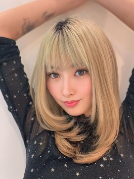 ピース トウキョウ(PEACE TOKYO) 韓国ヘアくびれヘアヨシンモリ顔周りレイヤー20代30代40代