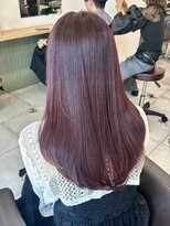 オットット(OttottO)&nbsp;ブリーチなしWカラー　艶髪ボルドー