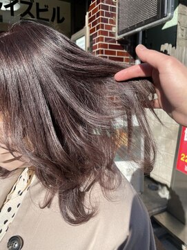 ヘアーデザイン ジェルム(Hair Design germe) 透明感ブラウン #しのだスペシャル