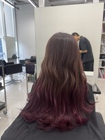 アライブ ハラジュク(ALIVE harajuku)&nbsp;【ALIVE 夕貴】ピンクグラデーションカラー