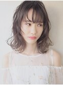 ミディアムウルフカット◇レイヤー 20代30代