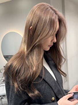 ソル ジングウマエ(SOL JINGUMAE) 透けるミルクティーブラウン