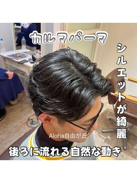 アロハ(ALoha) メンズ　大人気　カルマパーマ