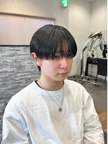 プログレス 仙台駅東口店(PROGRESS)&nbsp;Men'sスタイル/マッシュ×アッシュブラック