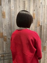 ウル 表参道(HOULe)&nbsp;丸みボブ髪質改善ボブ顔まわりレイヤー20代30代40代[表参道]