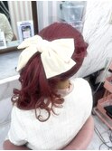 ガーリースタイル/心斎橋/ヘアメ/セットサロン
