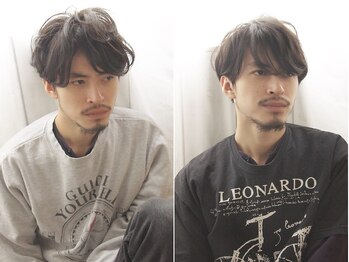 ギャレット 新宿店(Garret)の写真/新宿南口4分★高い接客力でお悩みも伝えやすい◎【新規Men's限定☆カット＋パーマ＋眉カット¥8800】