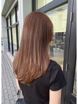 ヘアデザイン プティパ(Hair Design petit-pas) 大人かわいい/モカベージュカラー