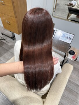 ブティック(boutique) ピンクブラウン　春カラー