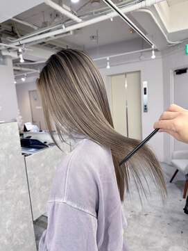 レアル 心斎橋 大阪(REAL) 髪質改善/レイヤー/ダブルカラー/ブリーチ/ハイライト/心斎橋