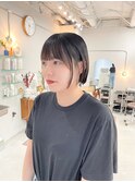20代30代大人可愛いぷつっとボブ【ノグチ】