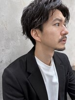 ロンドアベニール 北千住(Lond avenir)&nbsp;men'sメンズスペインカールフェザーパーマニュアンスパーマ