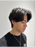 マッシュXカルマパーマ