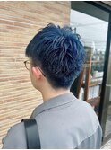 【ブリーチカラー】ブルー 栃木 宇都宮 鹿沼 日光