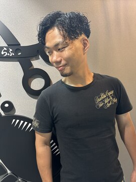 らふ ハンサムハードパーマ