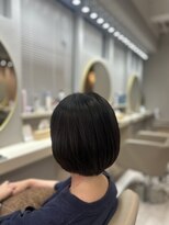 アオ 花咲町(a-o)&nbsp;ツヤでるショートボブスタイル♪