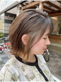 外ハネレイヤーボブ
