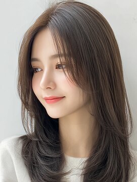 サロンドアイ(salon de i) 艶ミディ × 大人ブラウン