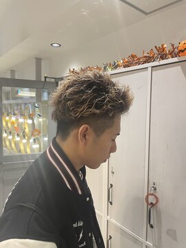 フィゼル あべのルシアス店(Aujua fizelle) ハイトーンパーマ