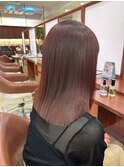 【miki】髪質改善水素トリートメントワインレッドレイヤーカット