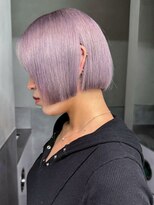 シオン(shion)&nbsp;ショートボブハイトーンミディアムブリーチ_ba561721