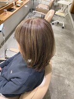 アンドビューティフル 恵比寿(andbeautiful)&nbsp;コントラストが素敵なメリハリハイライト