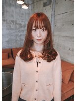 シカ(sica)&nbsp;ロングレイヤーオレンジカラー