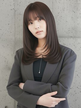 ニューヨークニューヨーク マザーズ イオン大日店(NYNY Mothers) 韓国風ｘシースルーバングｘエギョモリｘタンバルモリｘレイヤー