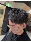博多メンズビジネスパーマ