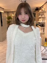 ヴィア 京都烏丸(Via)&nbsp;10代20代/ミルクティーベージュ/髪質改善/レイヤー/ハイトーン