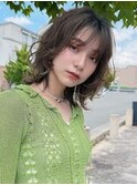 大人可愛い20代30代40代50代ふわミディ