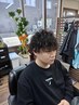 カット＋ツイストスパイラル、スパイラル、波巻きパーマ