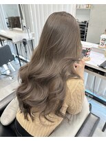 ハーディ 天神大名(Hardy)&nbsp;オリーブグレージュ 韓国ヘア くびれヘア ロング