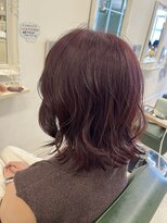 オサヤ ヨウカイチ(OSAYA YOKAICHI)&nbsp;ゆるふわセミディー☆チェリーレッド