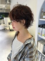 アム(amu)&nbsp;マッシュショートパーマ/ショートパーマ/パーマショート